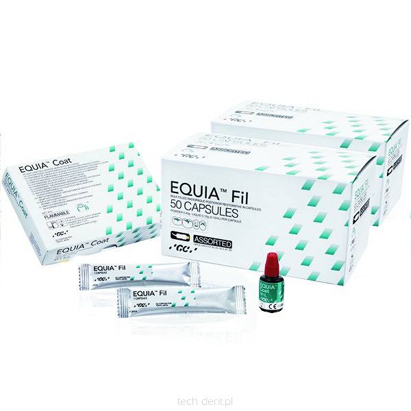 EQUIA Fil Clinic Pack  (250 kapsułek EQUIA FIL + EQUIA Coat 6ml)