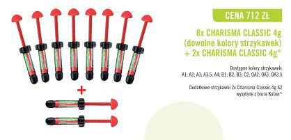 Charisma Classic / 8 x 4g (dowolne kolory) + GRATIS: 2 x Charisma Classic 4g (A2)