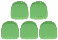 Pudełko na aparat ortodontyczny i szyny wybelające 85x82x28 / 1szt.