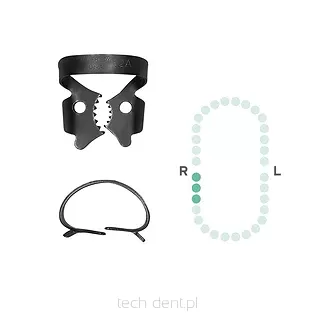 Klamra do koferdamu HU-FRIEDY Black Line / #12A