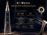 Mikrosilnik endodontyczny Ai-Motor Black