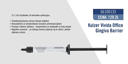 VIVIDA Office Gingiva Barrier / 2 x 1,2 ml