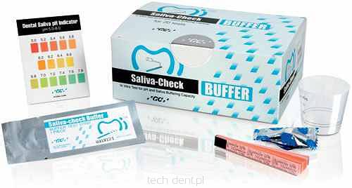 Saliva-Check Buffer - Test do oceny ilości i jakości śliny / 20 szt.