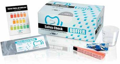 Saliva-Check Buffer - Test do oceny ilości i jakości śliny / 20 szt.