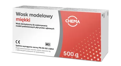 Wosk modelowy miękki Chema / 500g