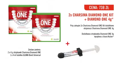 2 x Charisma Diamond ONE Kit + GRATIS: 1 x Charisma Diamond ONE 4g