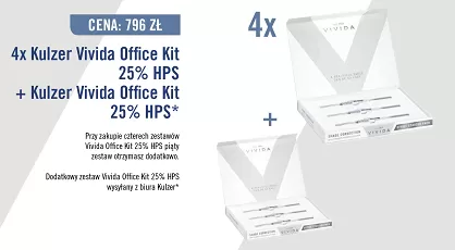 4 x VIVIDA Office Kit 25% HPS + GRATIS: 1 x VIVIDA Office Kit 25% HPS