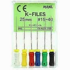 Pilniki K-File MANI / 6 szt.