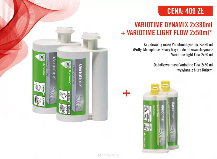 Variotime Dynamix / 2 x 380ml + GRATIS: Variotime Flow 2 x 50ml