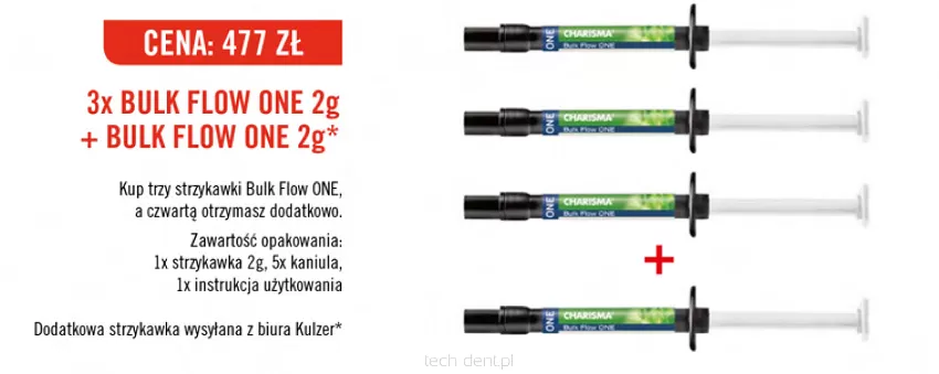Charisma Bulk Flow One / 3 x 2g + 1 x 2g GRATIS