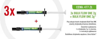 Charisma Bulk Flow One / 3 x 2g + 1 x 2g GRATIS