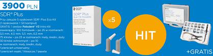 5 x SDR Plus Eco Refill / 50 x 0,25g + GRATIS: Palodent V3 Intro Kit