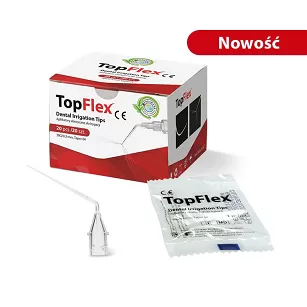 Aplikatory elastyczne do irygacji TopFlex 30G/0.3 mm, Taper 04 / 20 szt.