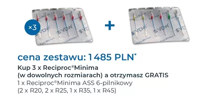 Reciproc Minima / 3 x 6 szt. + GRATIS: Reciproc Minima 6 szt. (Ass.)