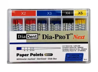 Sączki papierowe Protaper Next Dia-Pro T Diadent / 100 szt.