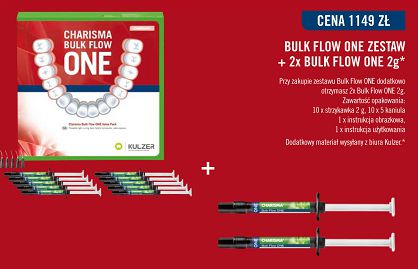 Charisma Bulk Flow One zestaw (10 x 2g) + GRATIS: 2 x Charisma Bulk Flow One 2g