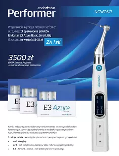 Endostar Performer + GRATIS: 3 x Endostar E3 Azure Basic, Small, Big (Ass./3 szt.)