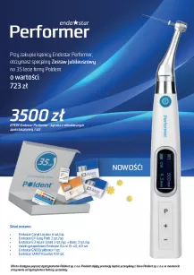 Endostar Performer + Zestaw jubileuszowy na 35-lecie firmy Poldent!
