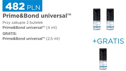 Prime&Bond Universal / 2 x 4ml + GRATIS: Prime&Bond Universal 2,5ml