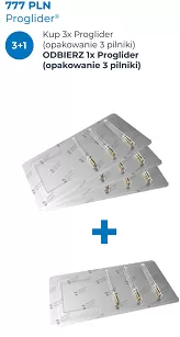 Proglider / 3 x 3 szt. + GRATIS: 1 x Proglider (3 szt.)