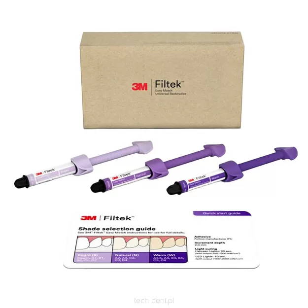 Filtek Easy Match Universal Restorative Intro Kit 3 x 4g