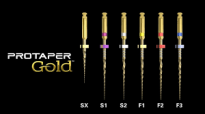 ProTaper Gold / 4 x 6 szt. (dowolne rozmiary) + GRATIS: 1 x ProTaper Gold 6 szt. (Ass./25mm) + 1 x Guttapercha Protaper Gold (Ass.)