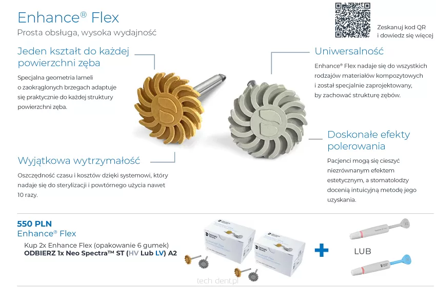 2 x Enhance Flex / 6 szt. + GRATIS: 1x Neo Spectra ST (3g) A2 (HV luv LV)