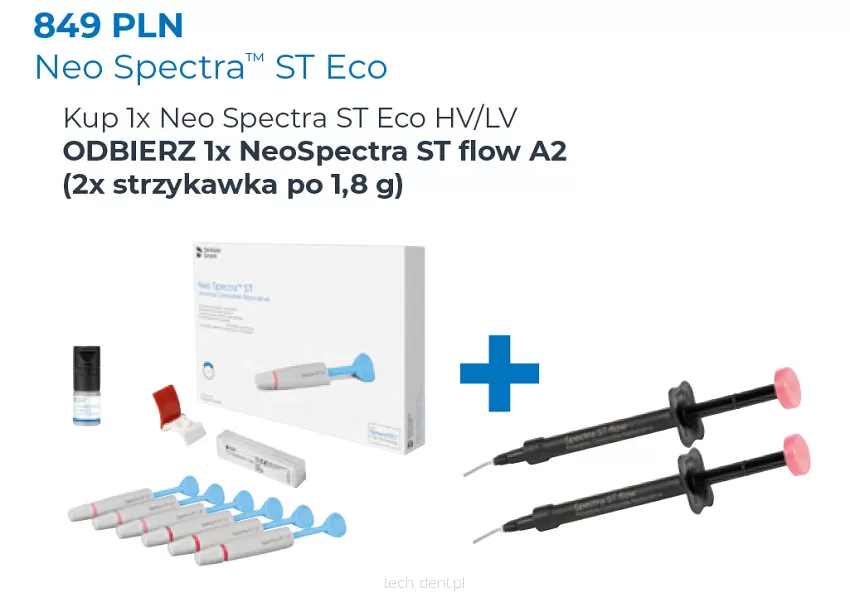 Neo Spectra ST Eco Kit HV lub LV + GRATIS: 2 x Neo Spectra ST flow A2 (1,8g)