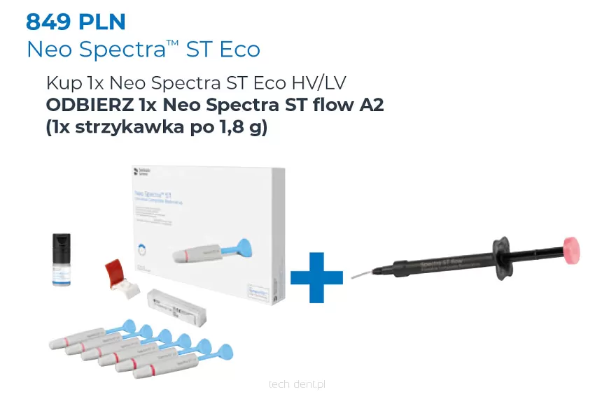 Neo Spectra ST Eco Kit HV lub LV + GRATIS: 1 x Neo Spectra ST flow A2 (1,8g)
