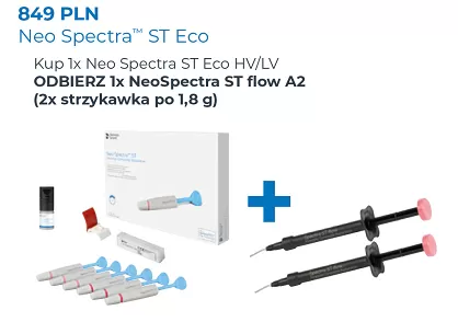 Neo Spectra ST Eco Kit HV lub LV + GRATIS: 2 x Neo Spectra ST flow A2 (1,8g)