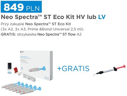 Neo Spectra ST Eco Kit HV lub LV + GRATIS: Neo Spectra ST flow A2