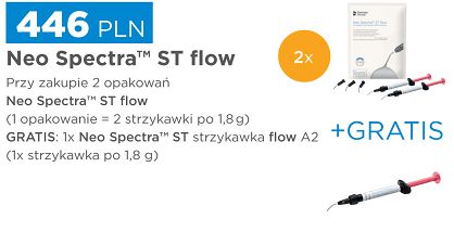 Neo Spectra ST flow / 2 x 1,8g (dowolne kolory) + Neo Spectra flow 1x1,8g (A2)