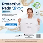 Podkładki ochronne na twarz dla pacjenta GHOST / 30 szt.