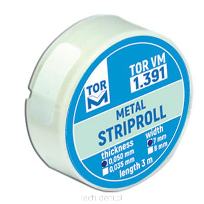 Paski metalowe do formówki Metal Striproll / dł. 3m
