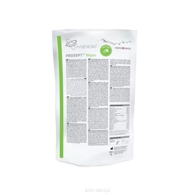 Chusteczki do dezynfekcji Prosept Wipes Lemon / uzup. 120 szt.