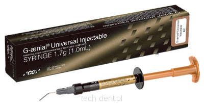 G-aenial Universal Injectable / 8 x 1ml (1,7g) (dowolne kolory) + GRATIS: 1 x G-Premio Bond Refill 5ml lub G2 Bond Universal Kit