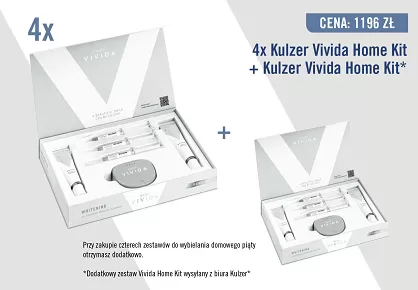 4 x VIVIDA Home Kit + GRATIS: 1 x VIVIDA Home Kit
