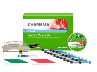 Charisma Topaz Master Kit / 10 x 4g + Gluma Universal Bond 4ml 