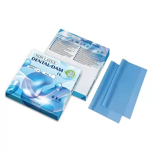 Koferdam bezlateksowy Dental Dam / 36 szt.