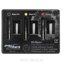 Wklady z włokna szklanego Hi-Rem + Prosthetic Starter Kit