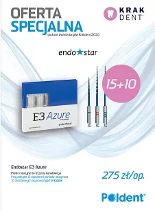 Endostar E3 Azure / uzup. 15 x 6 szt. + GRATIS: 10 x Endostar E3 Azure 6 szt. - OFERTA KRAKDENT