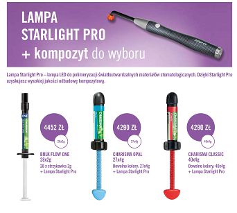 Charisma Bulk Flow One / 28 x 2g + Lampa StarLight Pro