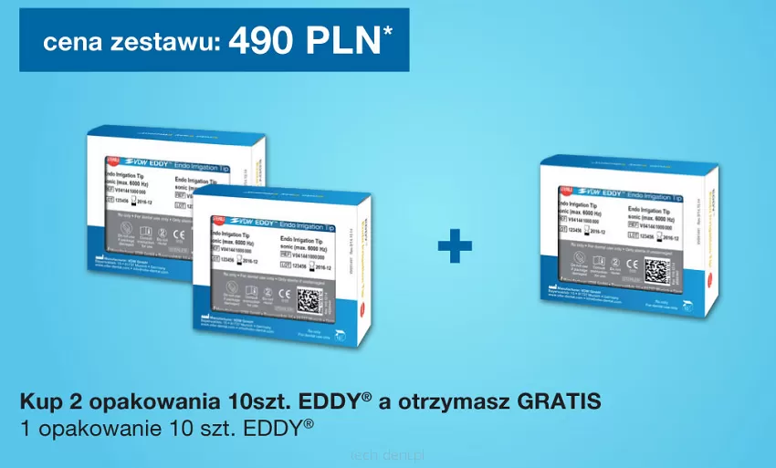 EDDY 2 x 10szt. + GRATIS: 1 x Eddy (10 szt.)