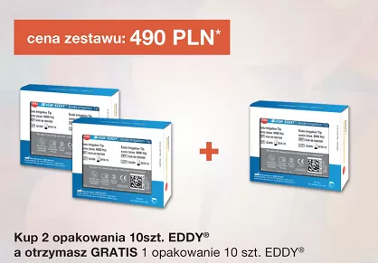 EDDY 2 x 10szt. + GRATIS: 1 x Eddy (10 szt.)