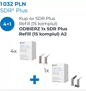 SDR Plus Refill / 4 x 15 x 0,25g (dowolne kolory) + GRATIS: SDR Plus 15 x 0,25g (A2)