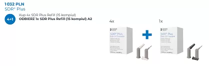 SDR Plus Refill / 4 x 15 x 0,25g (dowolne kolory) + GRATIS: SDR Plus 15 x 0,25g (A2)