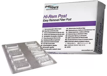 Wklady z włokna szklanego Hi-Rem Endodontic / 10szt.