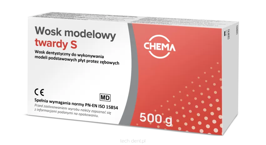 Wosk modelowy twardy SYNTETYCZNY / 500g