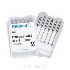 Rozszerzacze Gates Poldent / 6 szt.