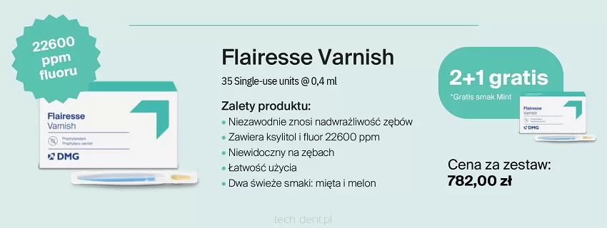 Flairesse Varnish 35 x 0,4ml / 2 + 1 GRATIS